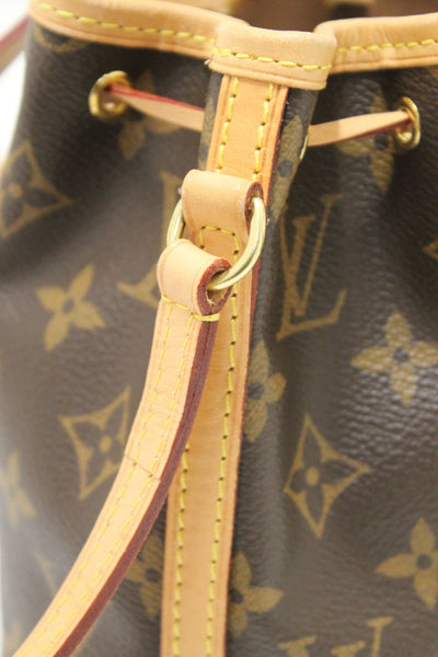 Louis Vuitton Classic Monogram Nano Noe Messenger Bag