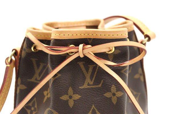 Louis Vuitton Classic Monogram Nano Noe Messenger Bag