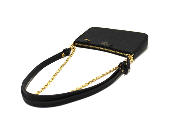 Louis Vuitton Black Monogram Empreinte Easy Pouch on Strap Bag