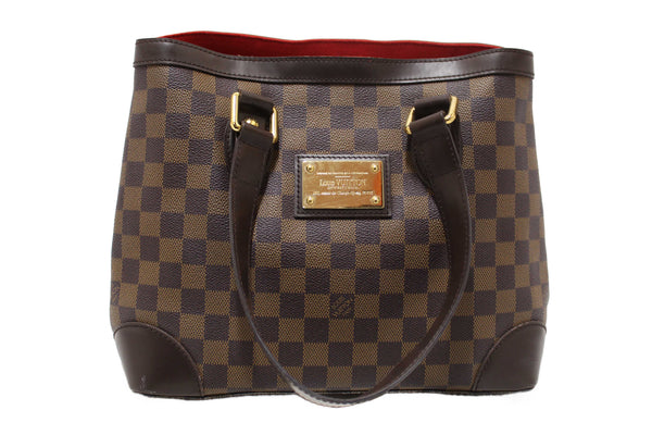 Louis Vuitton Damier Ebene Hampstead PM Handbag
