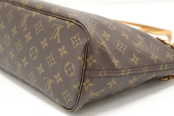 Louis Vuitton Classic Monogram Neverfull PM Tote Shoulder Bag