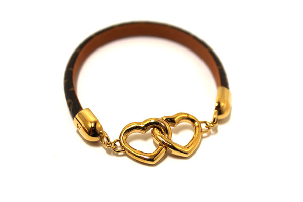 Louis Vuitton Monogram Say Yes Bracelet Size 17