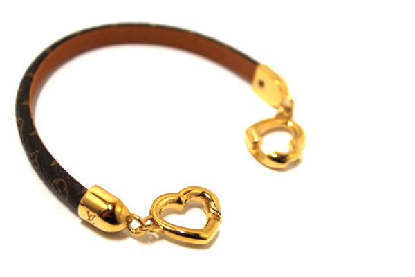 Louis Vuitton Monogram Say Yes Bracelet Size 17