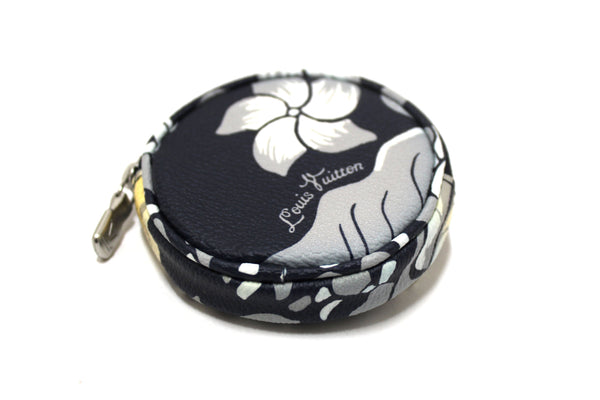 Louis Vuitton Blue Portocle Porch Leaves Coin Purse