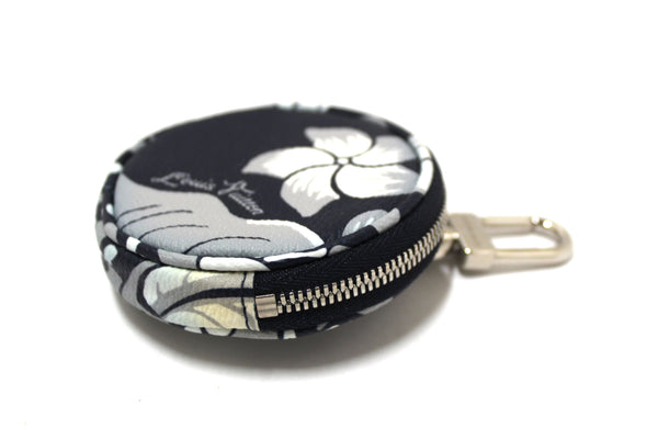 Louis Vuitton Blue Portocle Porch Leaves Coin Purse