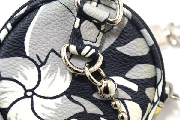 Louis Vuitton Blue Portocle Porch Leaves Coin Purse