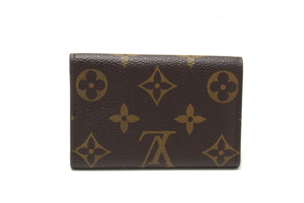 Louis Vuitton Classic Brown Monogram Canvas 6 Key Holder