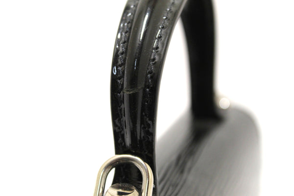 Louis Vuitton Black Electric Epi Leather Sevigne PM Bag