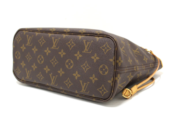 Louis Vuitton Classic Monogram Neverfull PM Tote Shoulder Bag