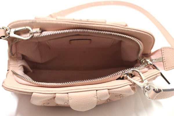 Louis Vuitton Pink Mahina Scala Pouch Crossbody Bag