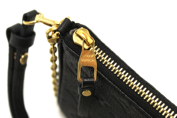 Louis Vuitton Black Monogram Empreinte Easy Pouch on Strap Bag