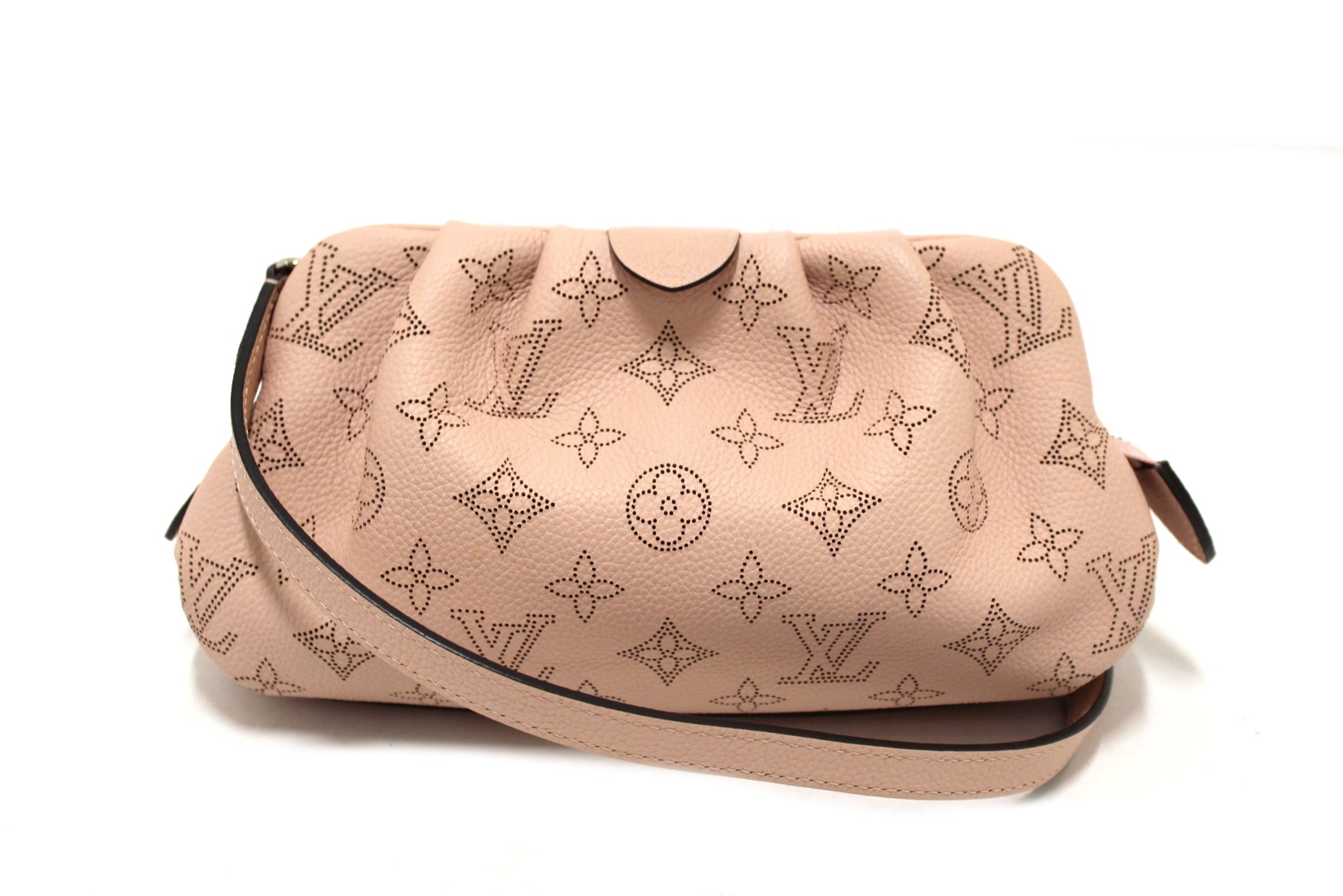 Louis Vuitton Pink Mahina Scala Pouch Crossbody Bag