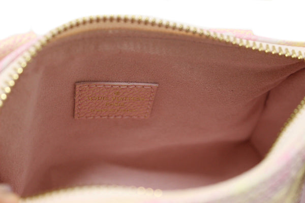 Louis Vuitton Pink Summer Stardust Monogram Empreinte Leather Nano Speedy Bag