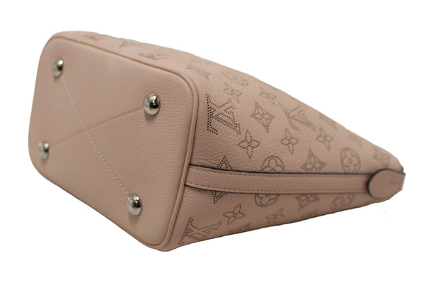Louis Vuitton Pink Jasmin Mahina Perforated Calfskin Leather Blossom PM Handbag