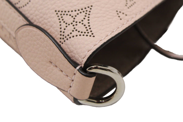Louis Vuitton Pink Jasmin Mahina Perforated Calfskin Leather Blossom PM Handbag