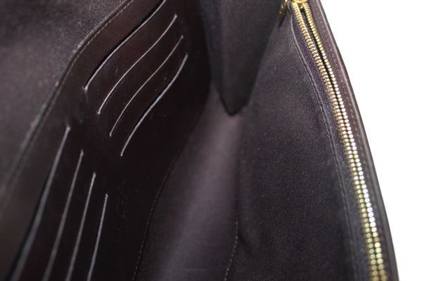 Louis Vuitton Amarante Monogram Vernis Leather Robertson Clutch