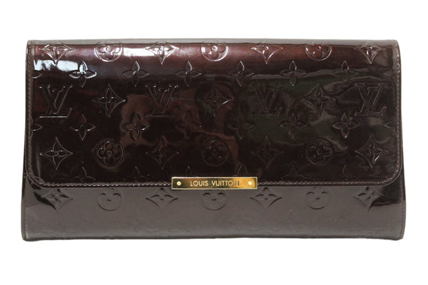 Louis Vuitton Amarante Monogram Vernis Leather Robertson Clutch