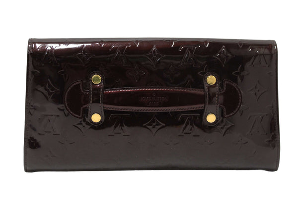 Louis Vuitton Amarante Monogram Vernis Leather Robertson Clutch