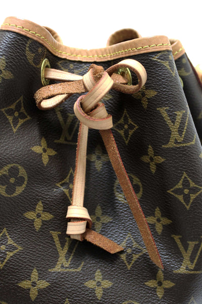 Louis Vuitton Classic Monogram Petit Noé Bucket Bag