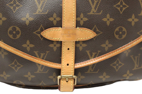 Louis Vuitton Classic Monogram Canvas Saumur 30 Messenger Bag