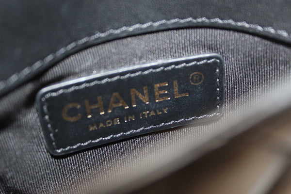Chanel Black Quilted Calfskin Leather Double Side Pack Flap Bag