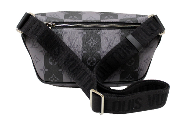LOUIS VUITTON NEW Louis Vuitton x NIGO Monogram Eclipse Striped Canvas | Italystation.com - Shop Now at italystation.com