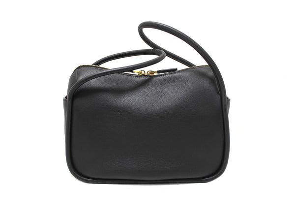 Prada Black Leather Darling Hand and Shoulder Bag