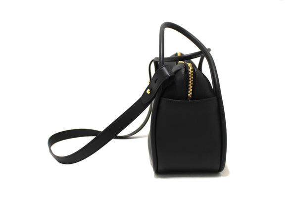 Prada Black Leather Darling Hand and Shoulder Bag