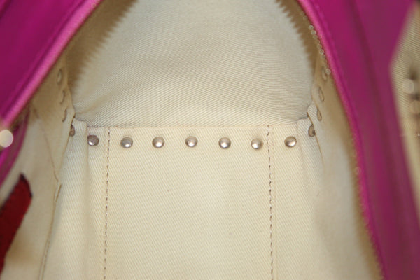 Valentino Pink Leather Rockstud微型迷你手提袋
