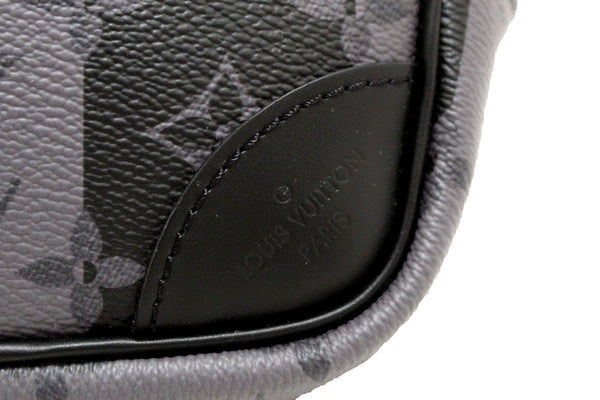 LOUIS VUITTON NEW Louis Vuitton x NIGO Monogram Eclipse Striped Canvas | Italystation.com - Shop Now at italystation.com