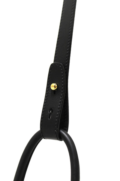 Prada Black Leather Darling Hand and Shoulder Bag