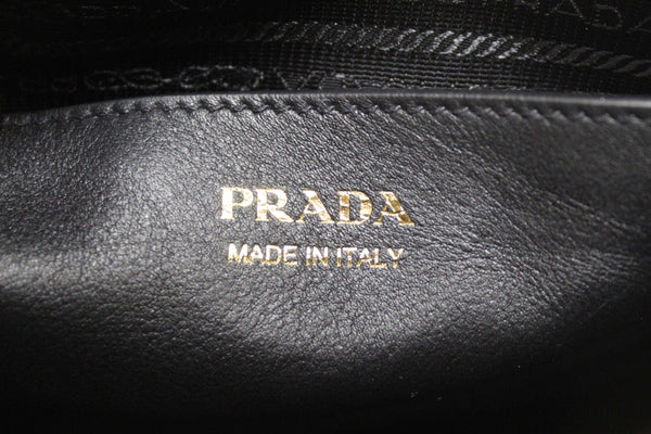 Prada Black Leather Darling Hand and Shoulder Bag