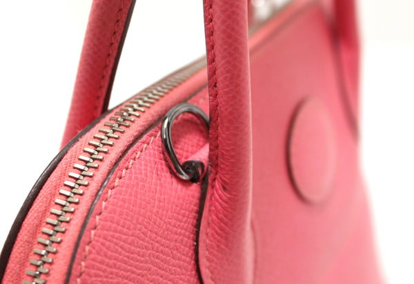 Hermes Pink Bolide 27 Epsom Leather Handbag/Shoulder Bag