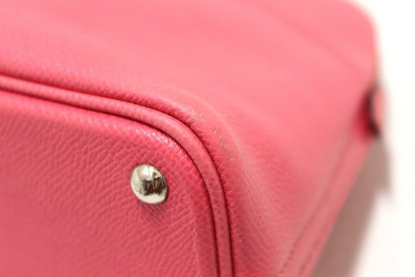 Hermes Pink Bolide 27 Epsom Leather Handbag/Shoulder Bag
