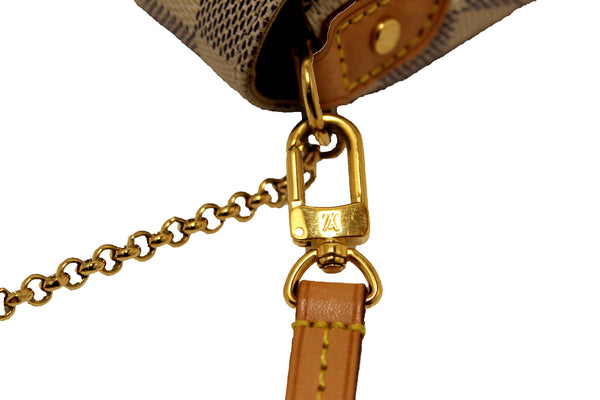 Louis Vuitton Damier Azur Canvas Favorite MM Messenger Chain Bag