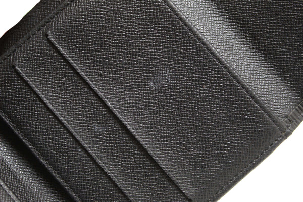 Louis Vuitton Black Epi Leather Trifold Compact Wallet