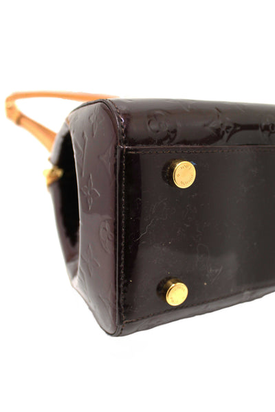 Louis Vuitton Amarante Vernis Leather Brea PM Shoulder Bag