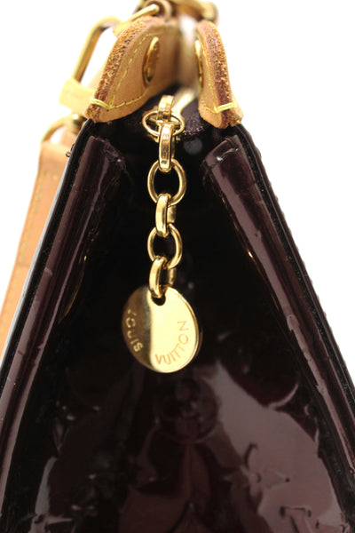 Louis Vuitton Amarante Vernis Leather Brea PM Shoulder Bag