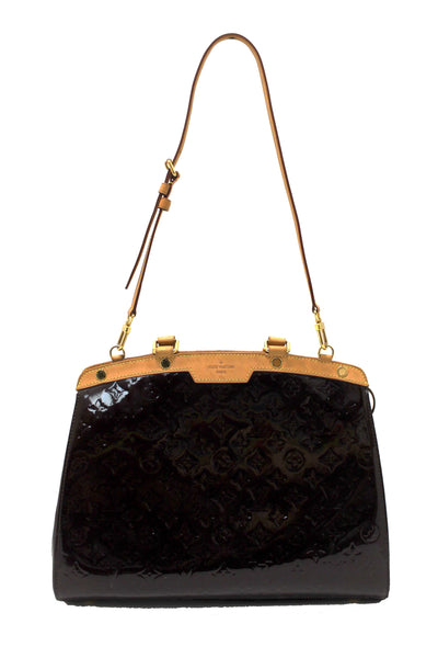 Louis Vuitton Amarante Vernis Leather Brea PM Shoulder Bag