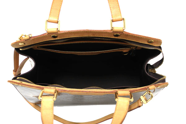 Louis Vuitton Amarante Vernis Leather Brea PM Shoulder Bag