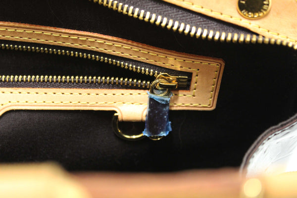 Louis Vuitton Amarante Vernis Leather Brea PM Shoulder Bag