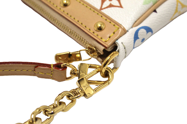 Louis Vuitton White Multicolor Monogram LV x TM Pochette Accessoires
