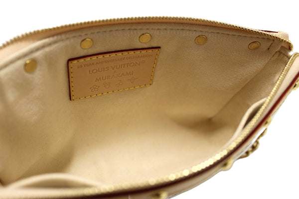 Louis Vuitton White Multicolor Monogram LV x TM Pochette Accessoires