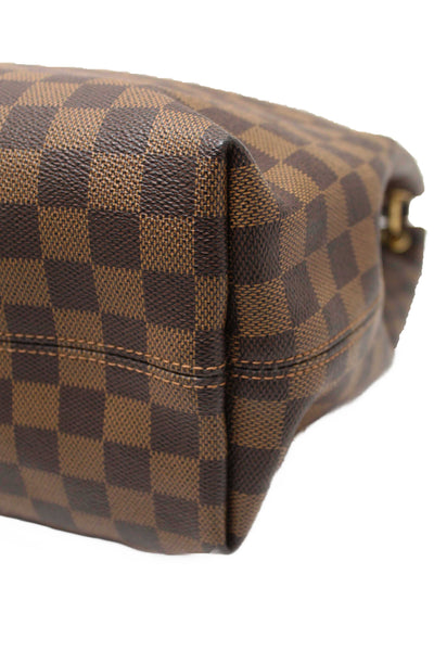 Louis Vuitton Damier Ebene Graceful MM Hobo Shoulder Bag