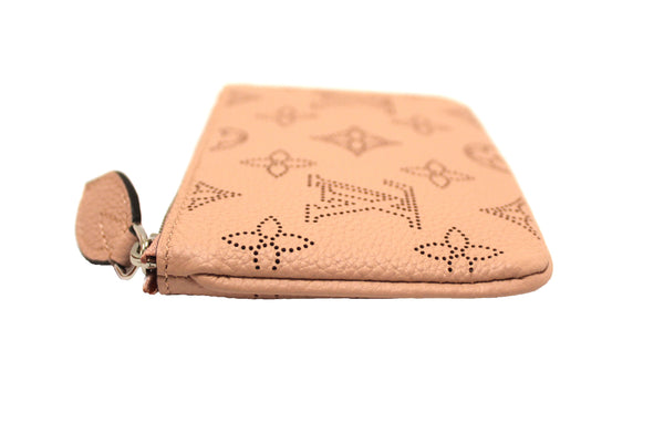 NEW Louis Vuitton Magnolia Mahina Calf Leather Key Pouch