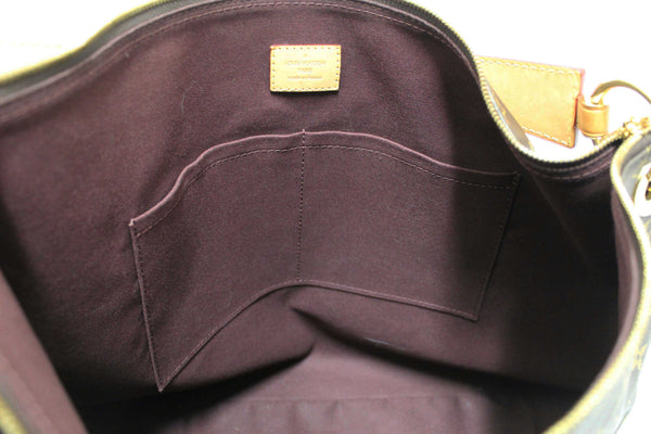 Louis Vuitton Classic Monogram Berri MM Hobo Shoulder Bag