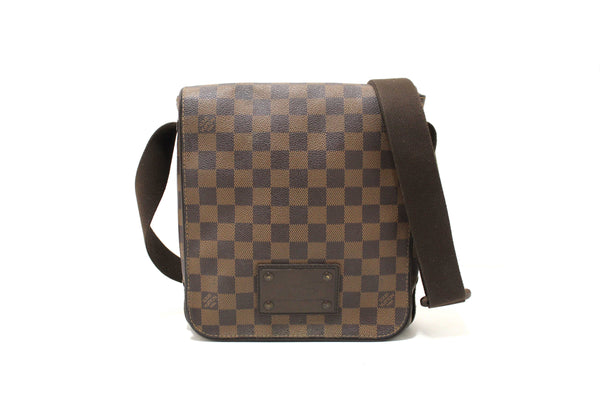 Louis Vuitton Damier Ebene Brooklyn PM Messenger Bag