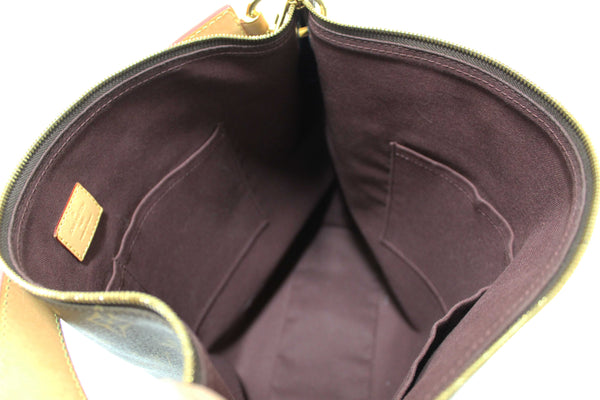 Louis Vuitton Classic Monogram Berri MM Hobo Shoulder Bag