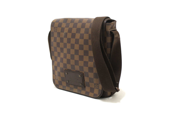 Louis Vuitton Damier Ebene Brooklyn PM Messenger Bag