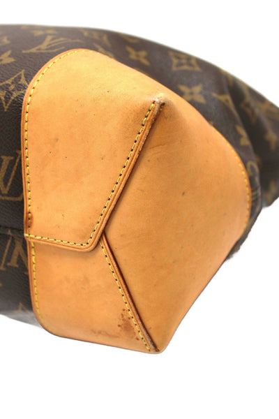 Louis Vuitton Classic Monogram Berri MM Hobo Shoulder Bag